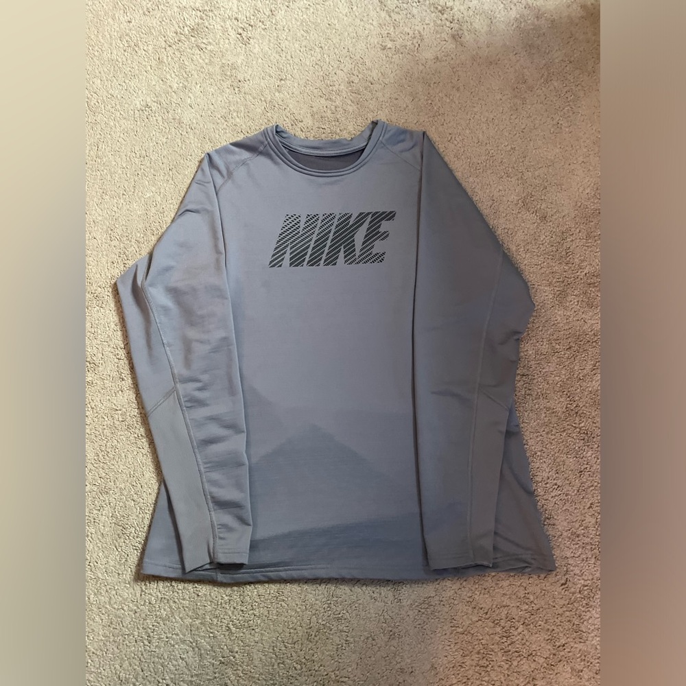 Gray Nike long sleeve - size XL